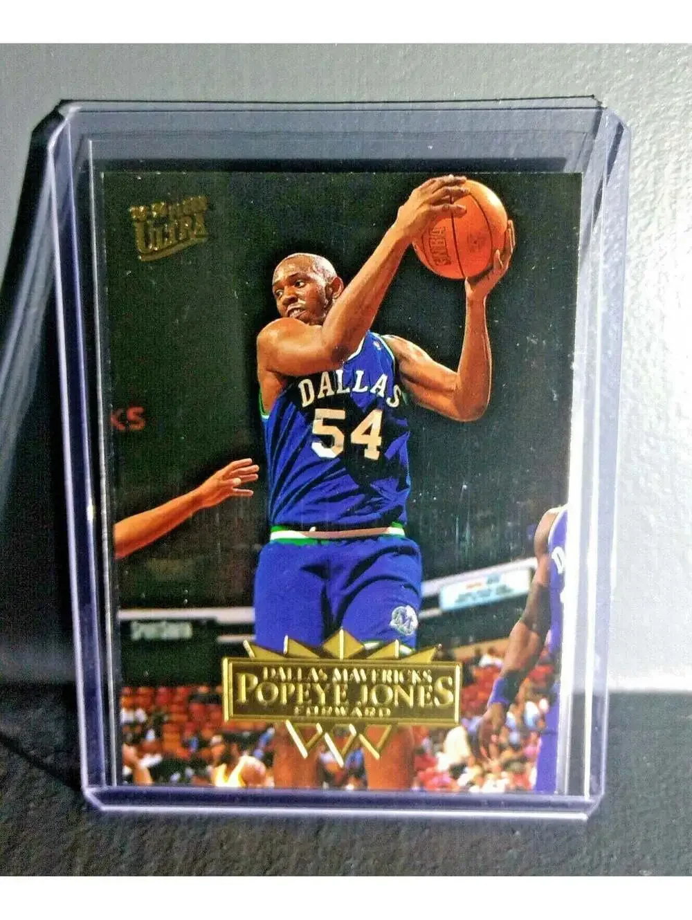 1995-96 Popeye Jones Fleer Ultra #38 Basketball Card